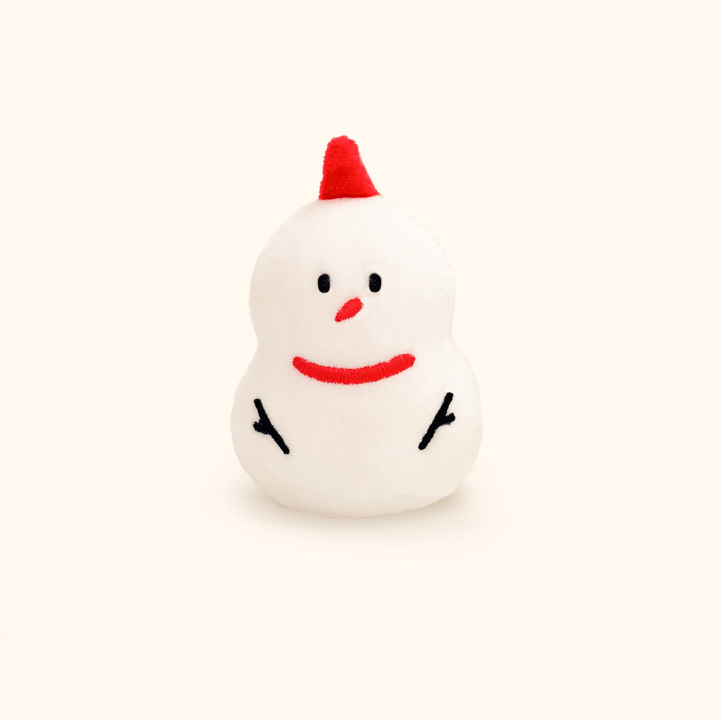 Daily White | Snowman Plush Charm