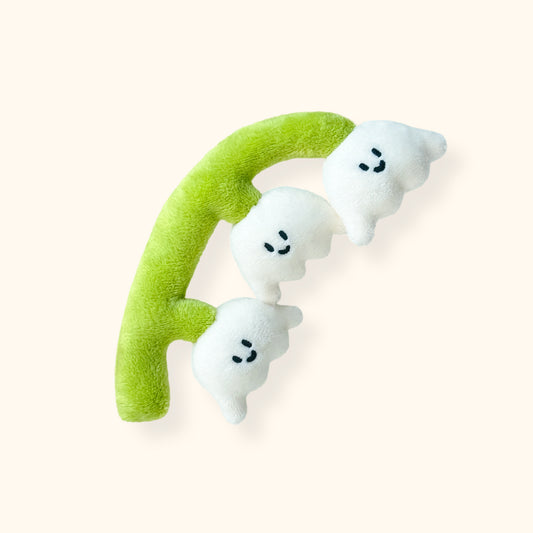 Daily White | Lily of the Valley Plush Charm