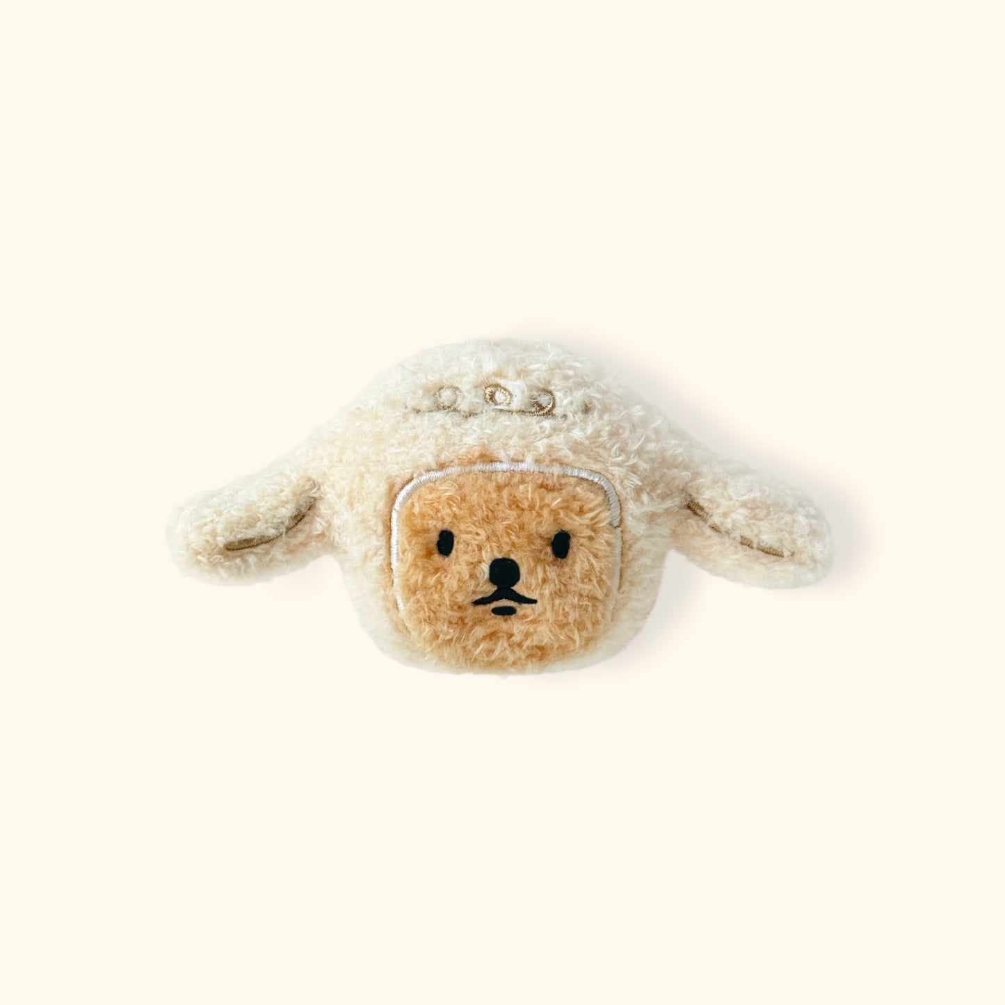 Daily White | Lamb Head Plush Charm
