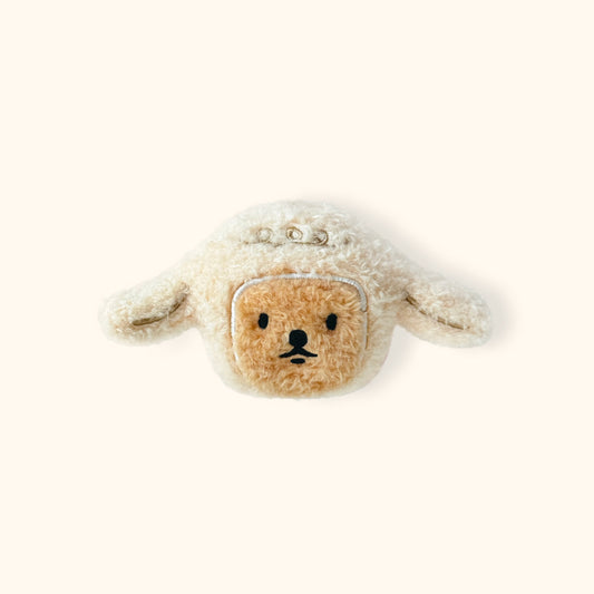 Daily White | Lamb Head Plush Charm 