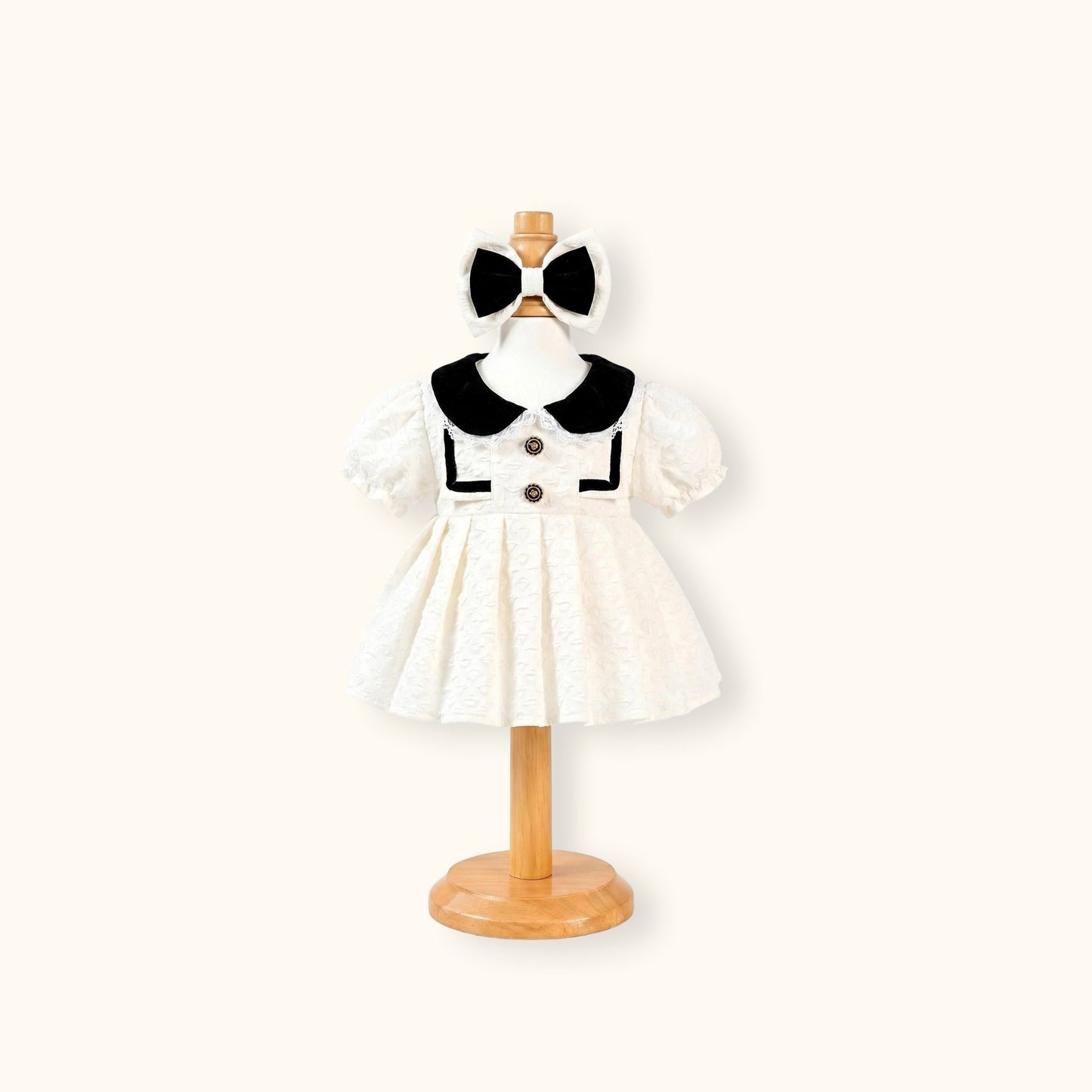 Sewing | White Doll Princess Dress 