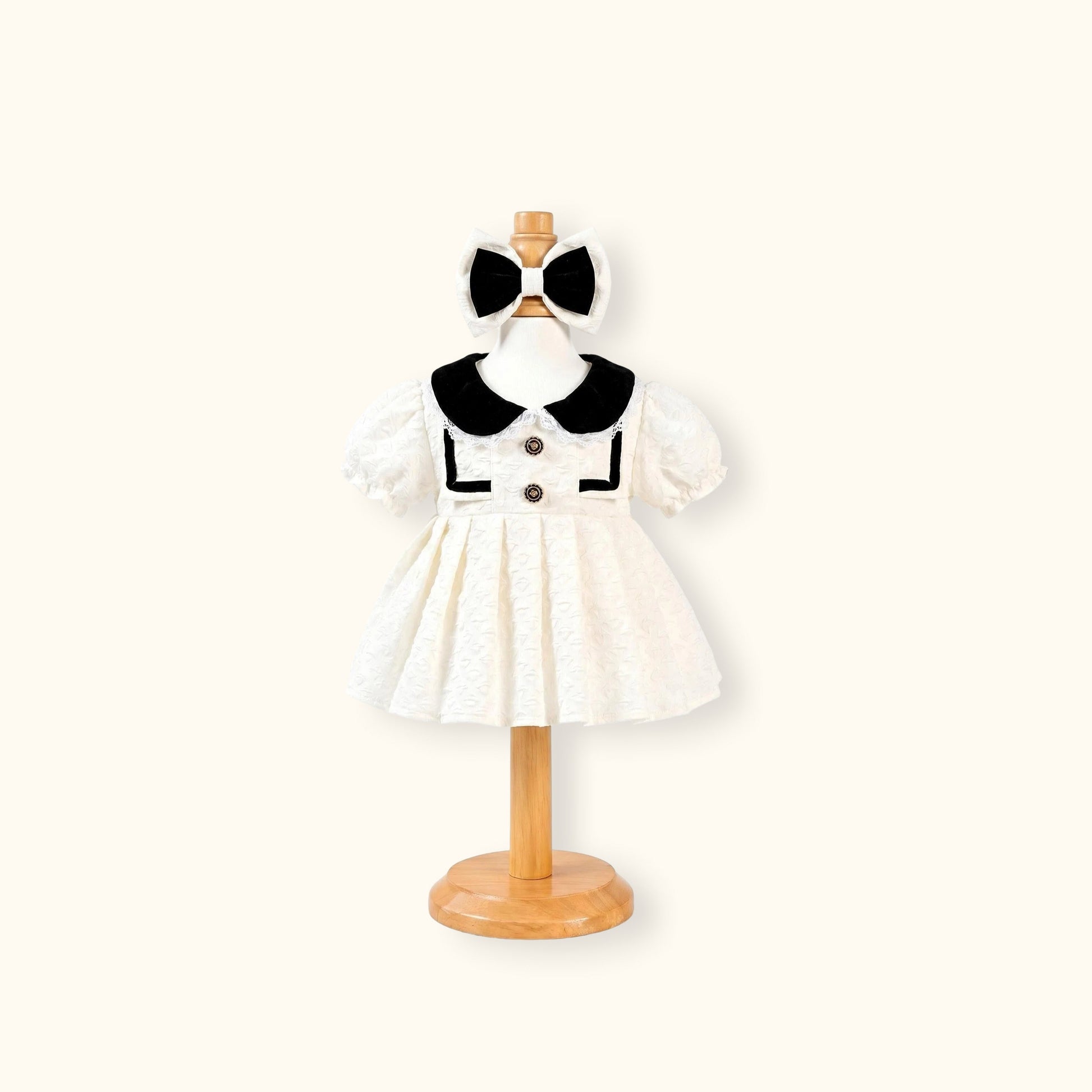 Sewing | White Doll Princess Dress 