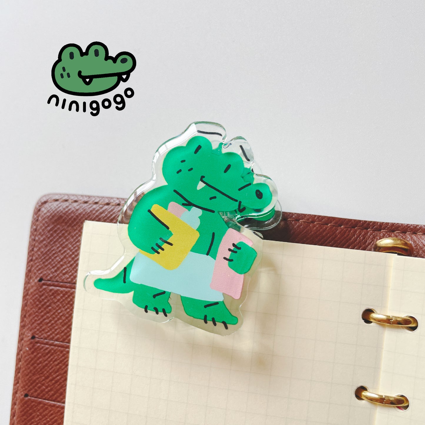 NINIGOGO | Bath EGO Acrylic Binder Clip