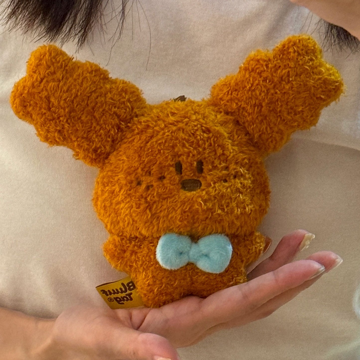 Bluuf Tag | Bow-tie Freckles Puppy Plush Charm