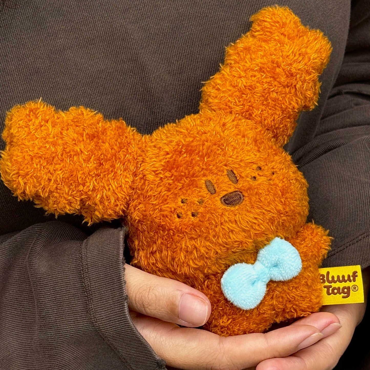 Bluuf Tag | Bow-tie Freckles Puppy Plush Charm