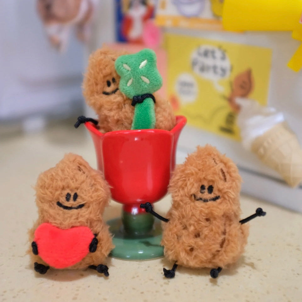 Fickle Plan | Mini Peanut Keychain – LuLuFun Studio
