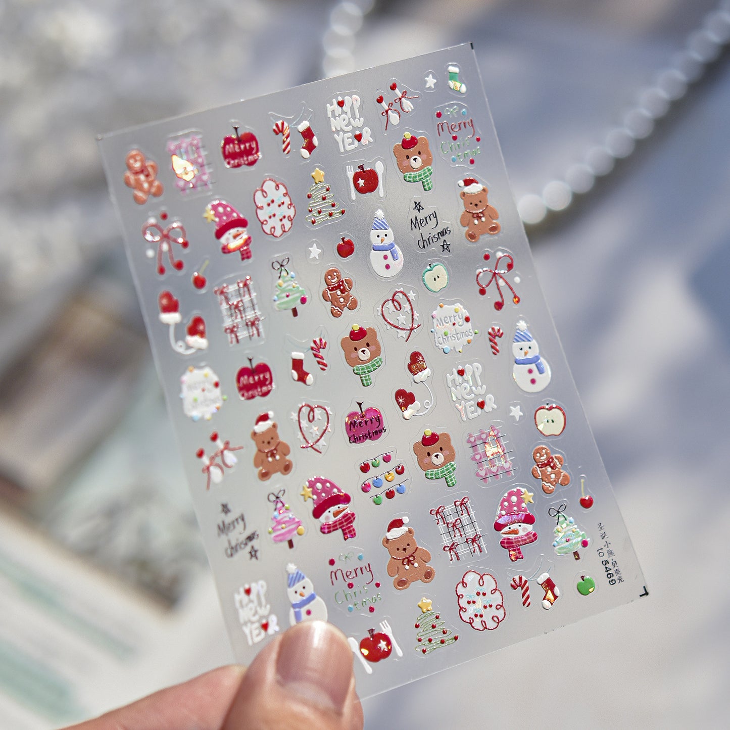 Hello Claws | Christmas Winter Nail Deco Sticker