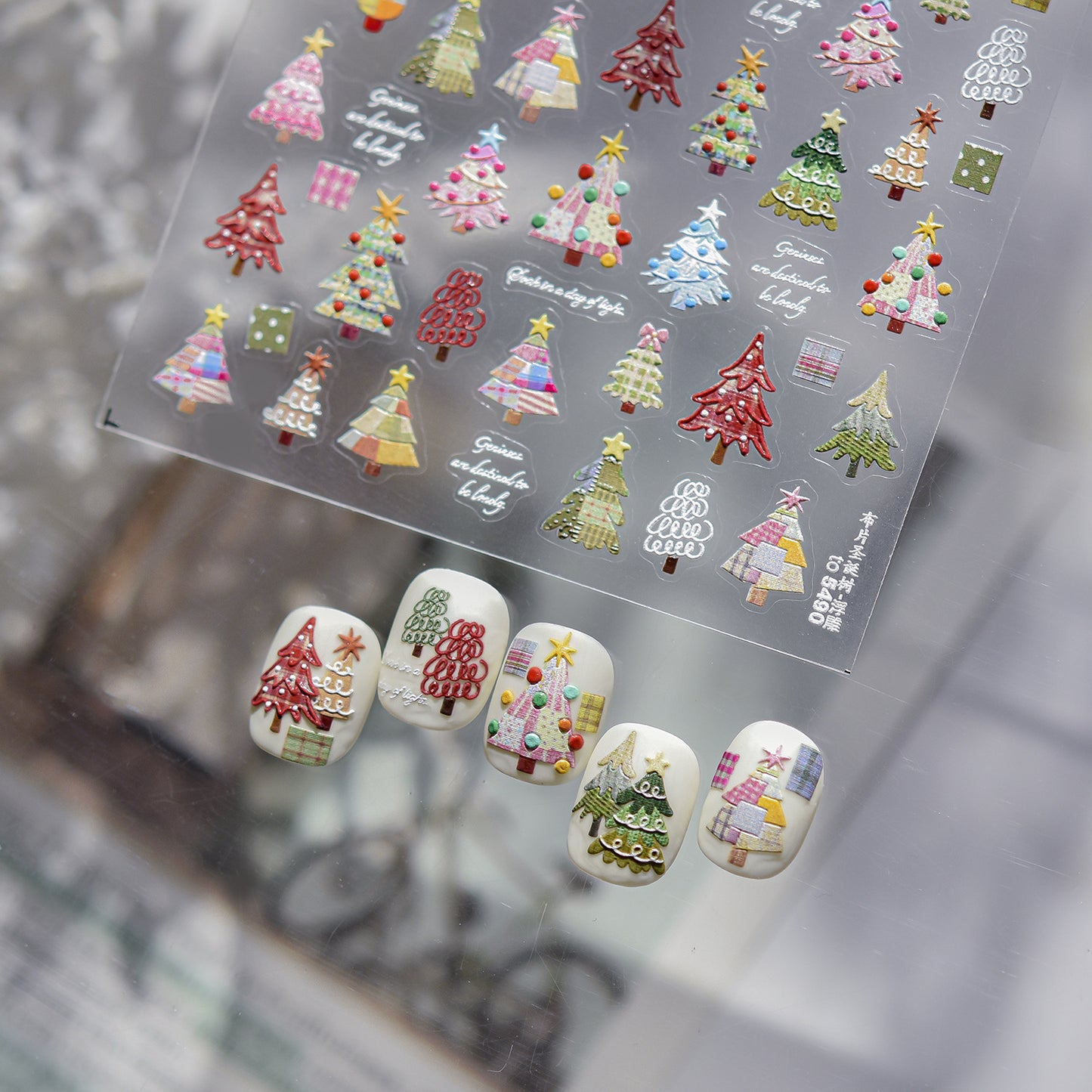 Hello Claws | Christmas Winter Nail Deco Sticker