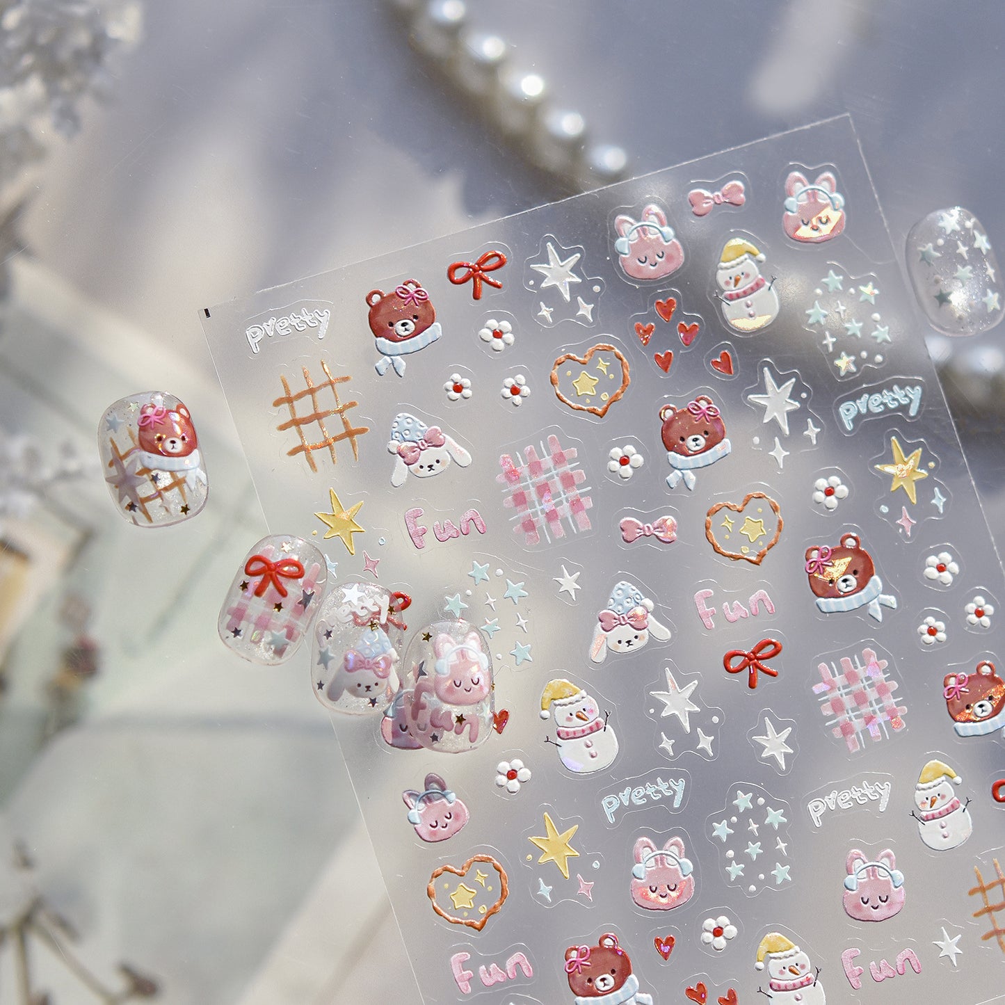 Hello Claws | Christmas Winter Nail Deco Sticker