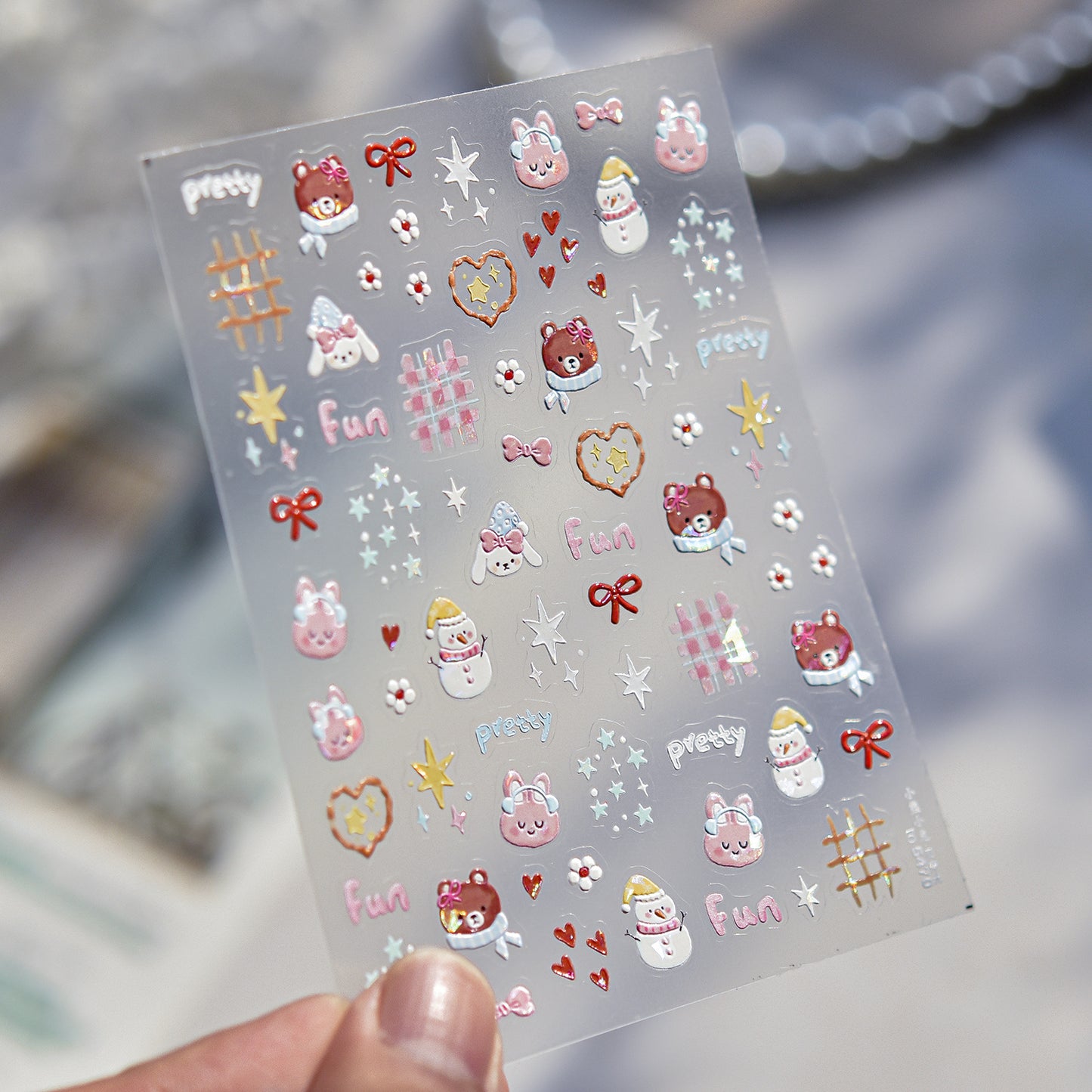 Hello Claws | Christmas Winter Nail Deco Sticker