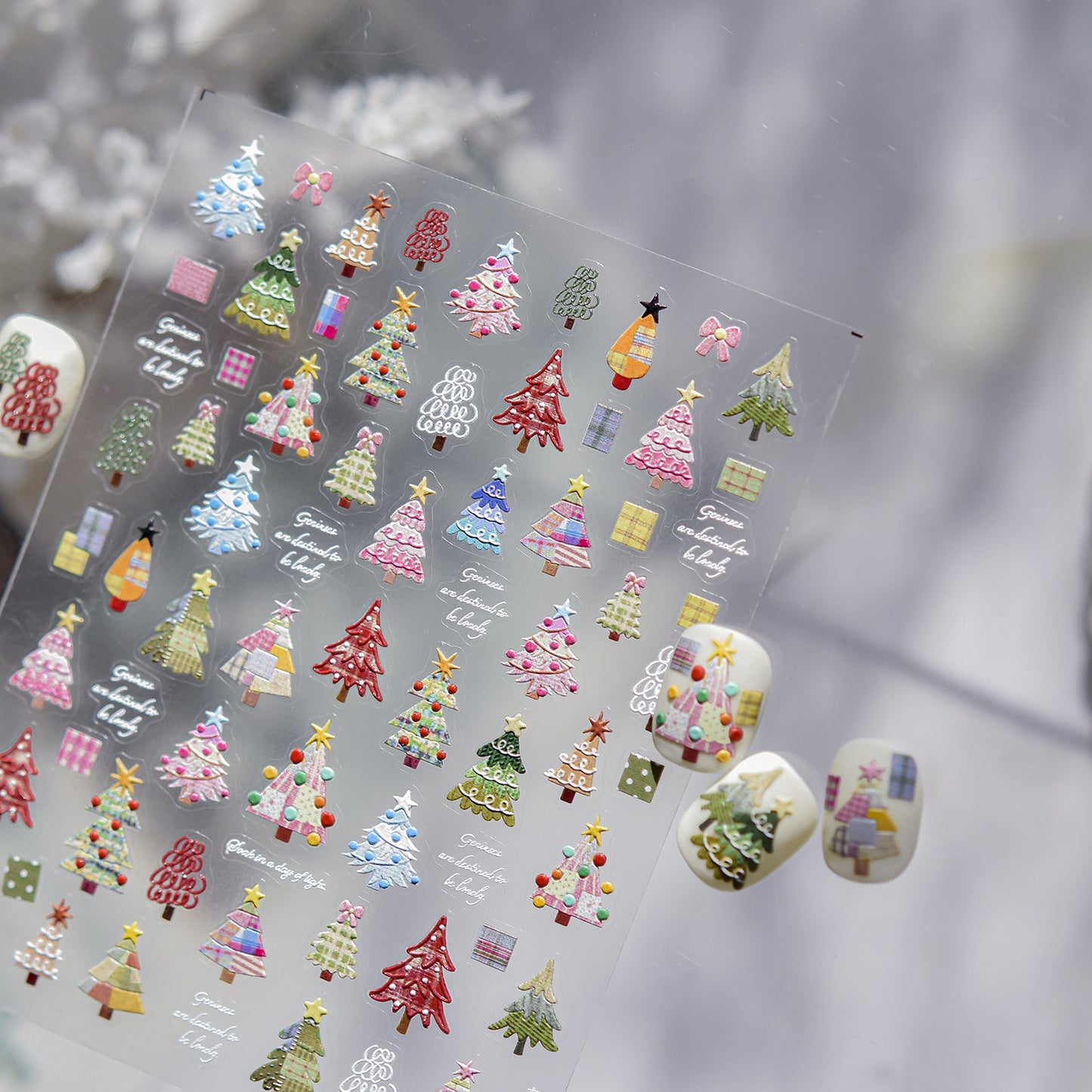 Hello Claws | Christmas Winter Nail Deco Sticker