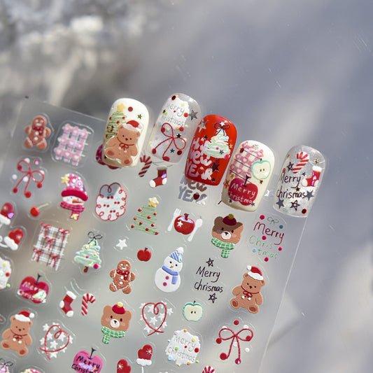 Hello Claws | Christmas Winter Nail Deco Sticker 