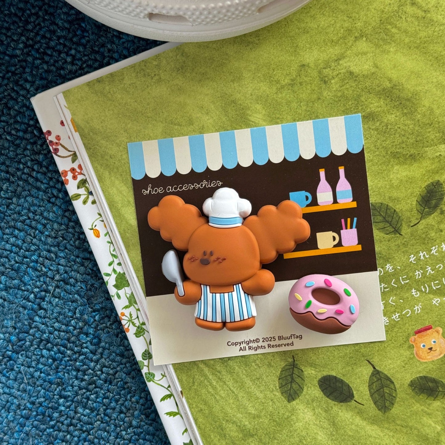 Bluuf Tag | Doggie & Donut Shoe Charms