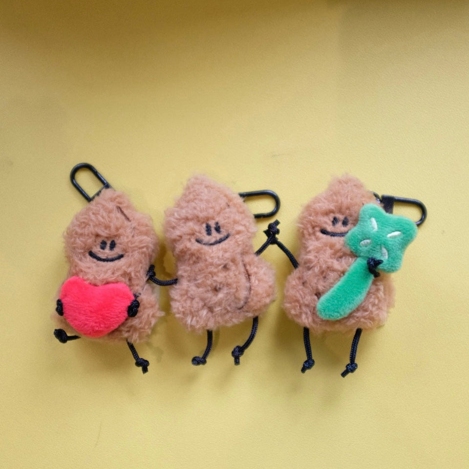 Fickle Plan | Mini Peanut Keychain – LuLuFun Studio
