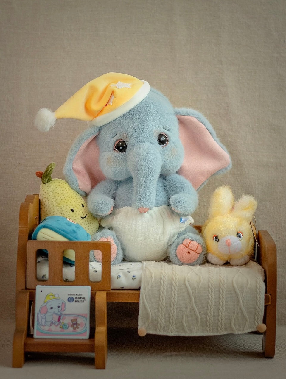 Bobo Nuts | Rubii Elephant Plush Toy