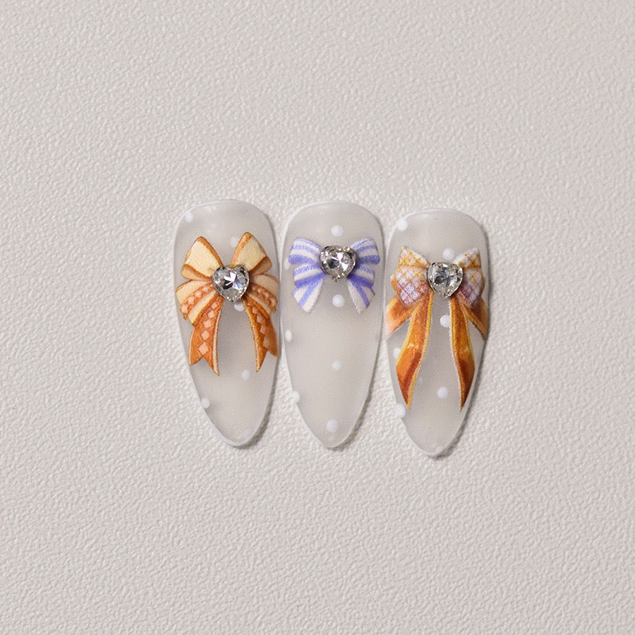 Hello Claws | Kawaii Bowknot Nail Deco Sticker