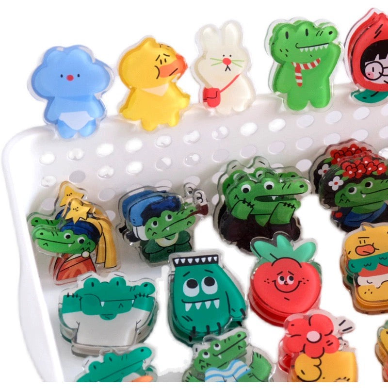 NINIGOGO | Fold-eared Bunny Acrylic Binder Clip