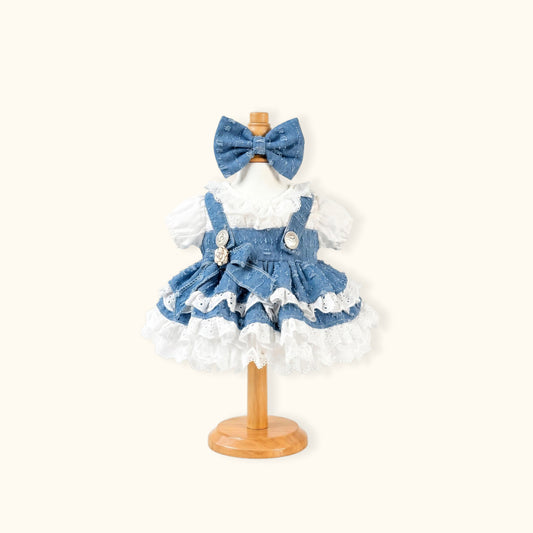 Sewing | Blue Jeans Doll Princess Dress 