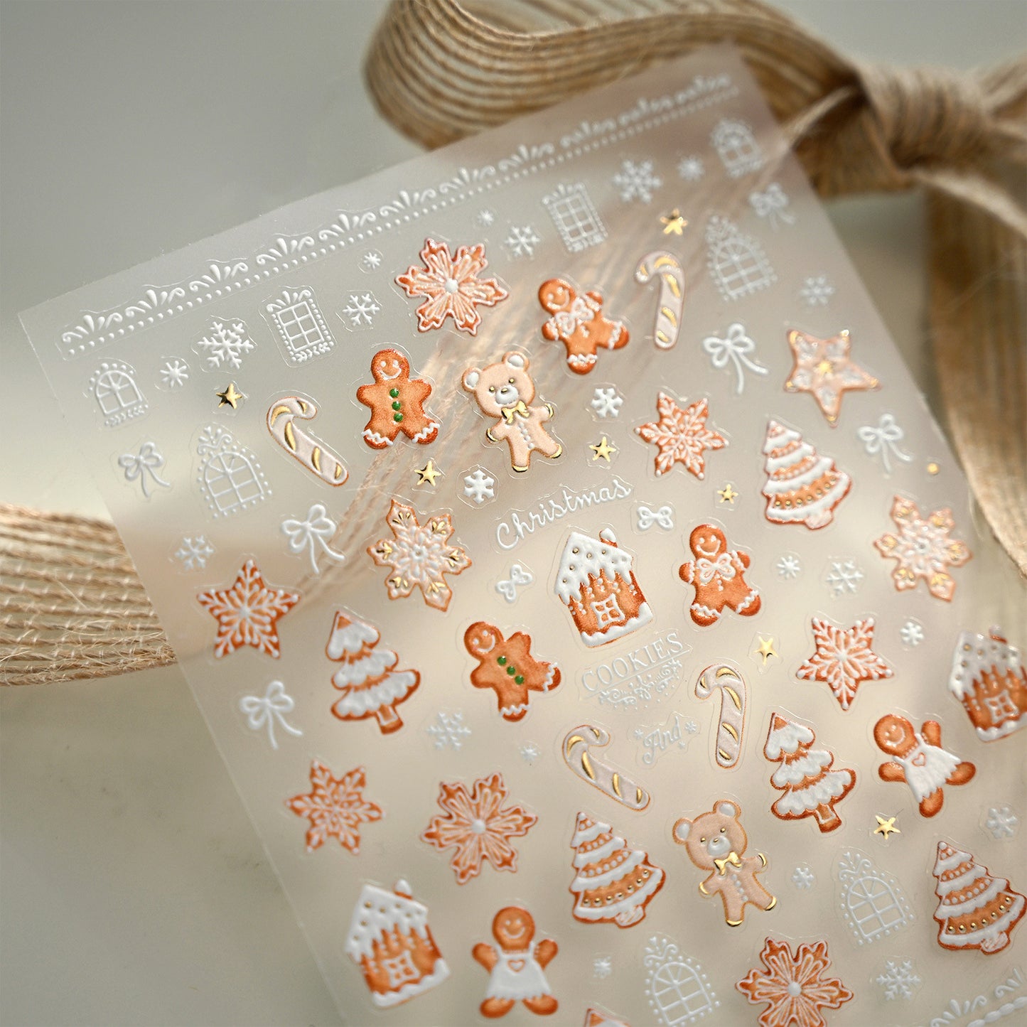 Hello Claws | Christmas Cookies Nail Deco Sticker