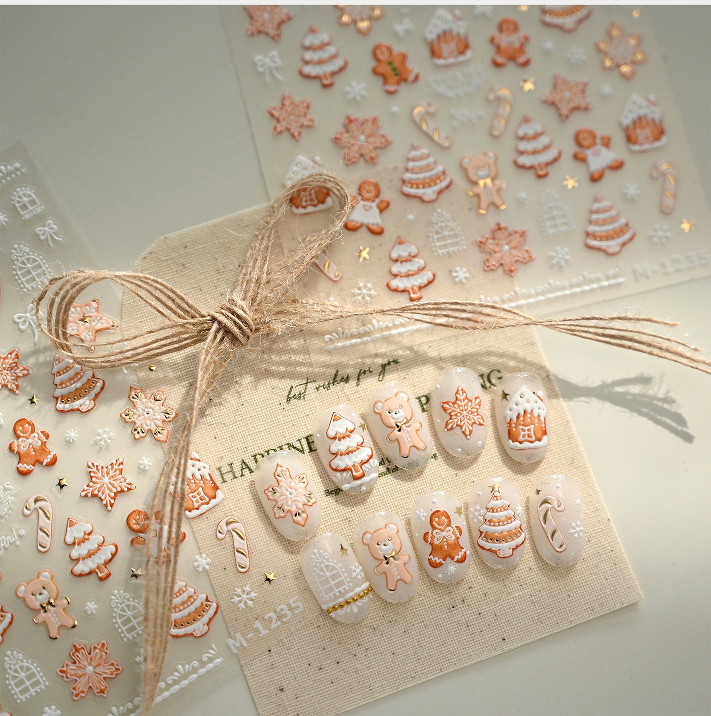 Hello Claws | Christmas Cookies Nail Deco Sticker