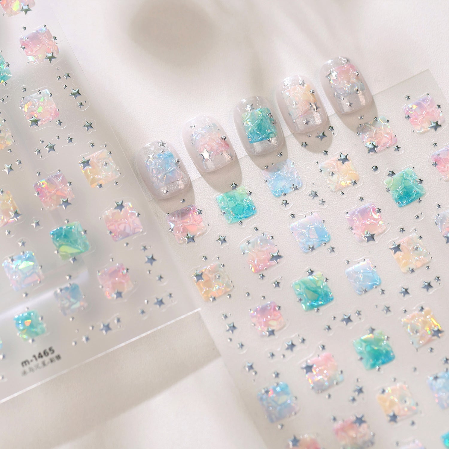Hello Claws | Summer Ice SilverNail Deco Sticker 