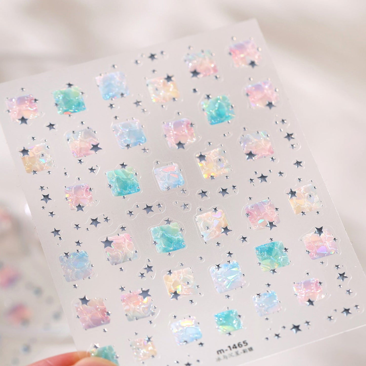 Hello Claws | Summer Ice SilverNail Deco Sticker 