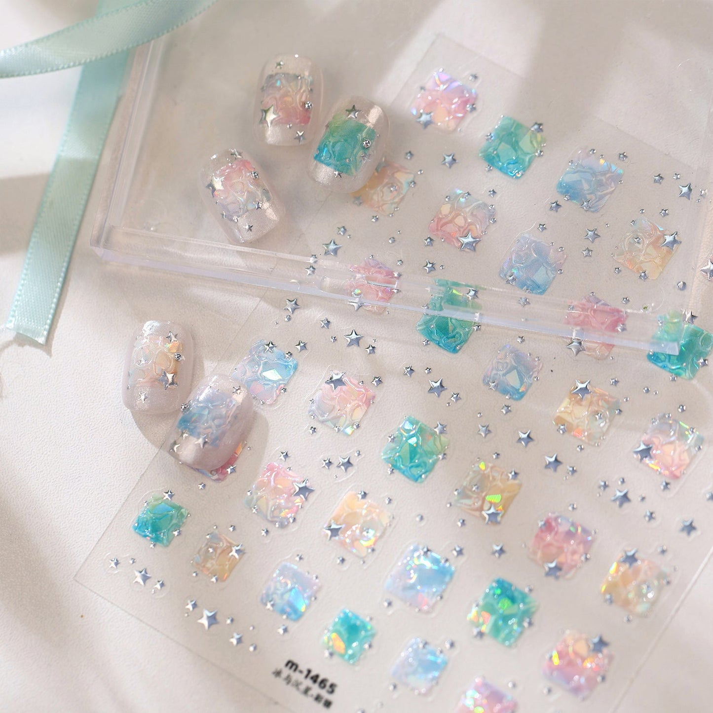 Hello Claws | Summer Ice SilverNail Deco Sticker 