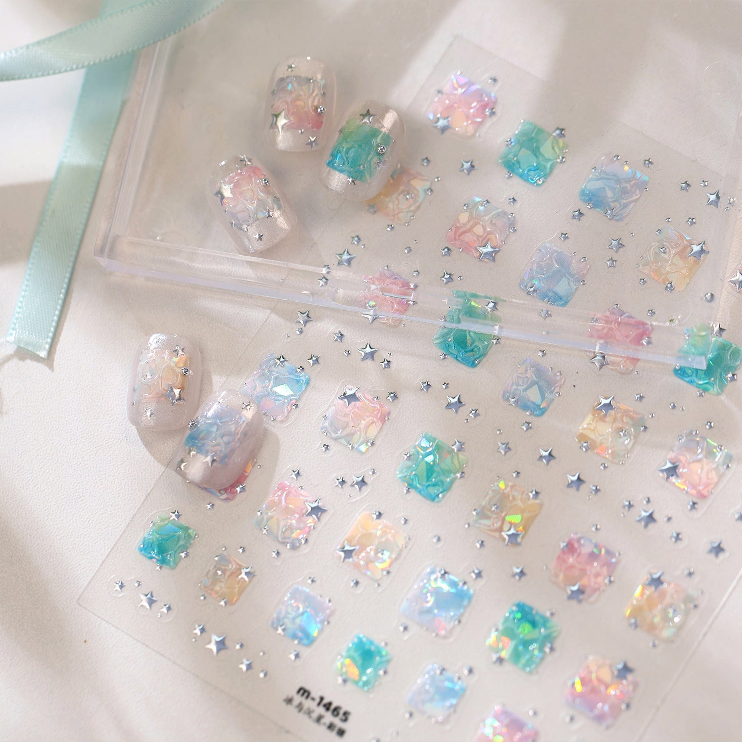 Hello Claws | Summer Ice SilverNail Deco Sticker 