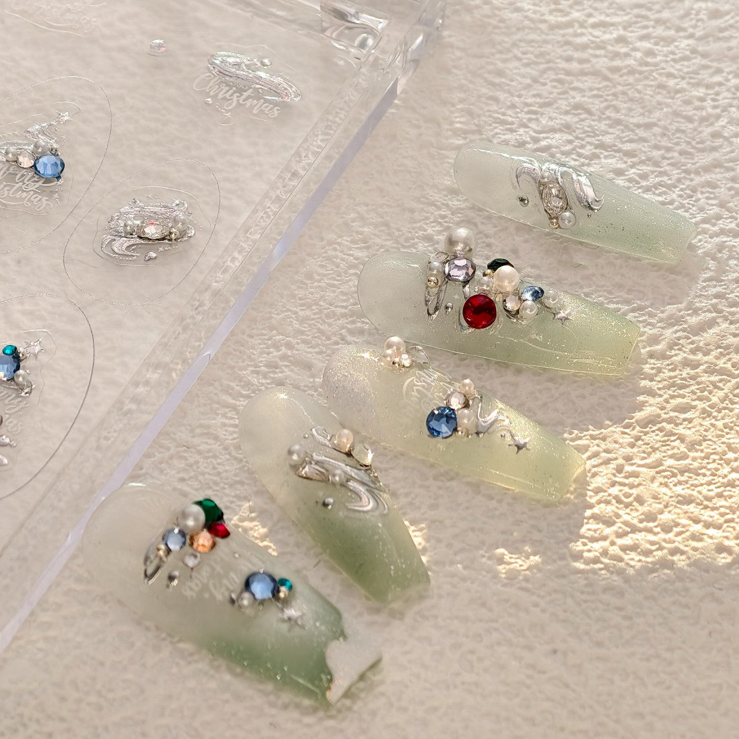 Hello Claws | Merry Christmas Tree Nail Deco Sticker