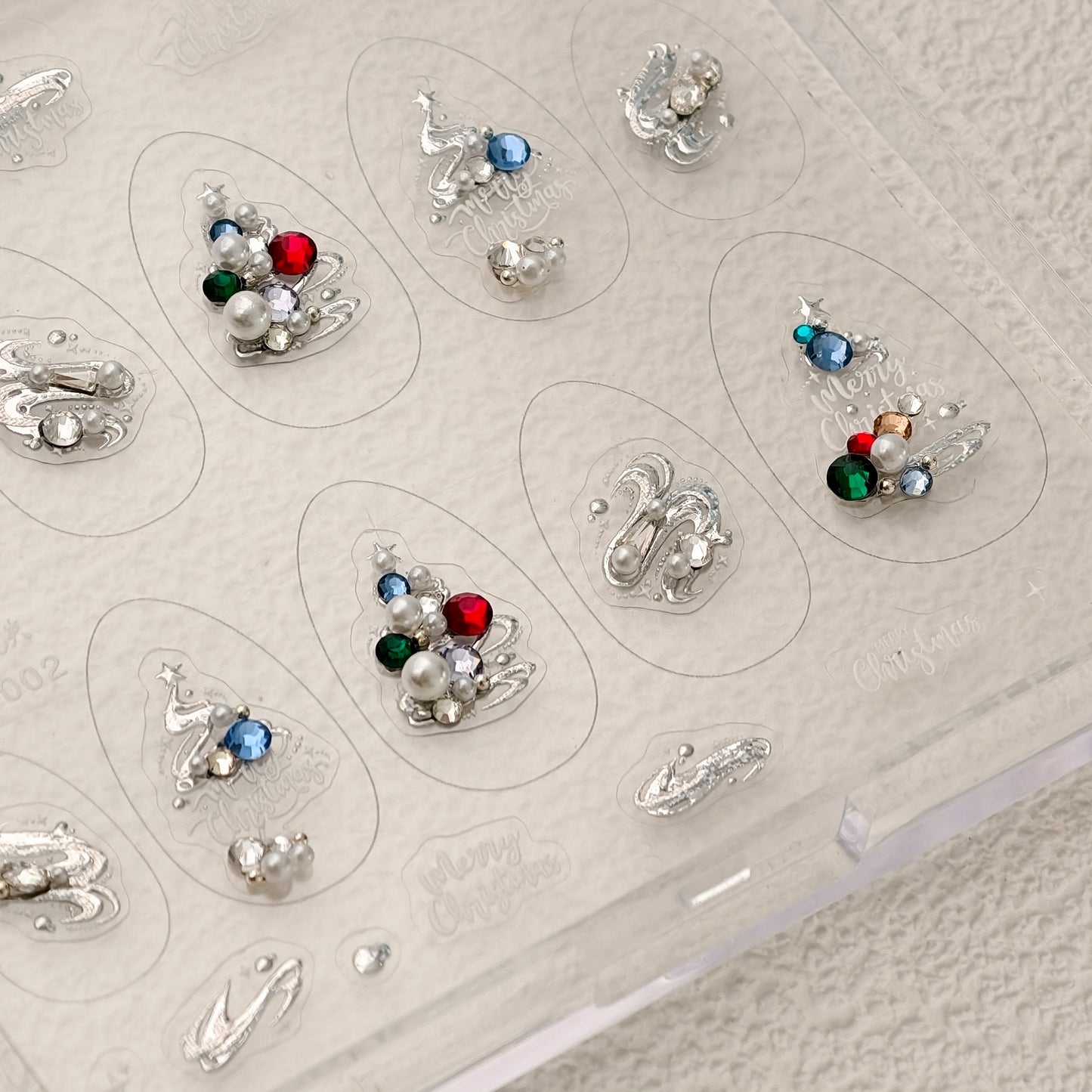 Hello Claws | Merry Christmas Tree Nail Deco Sticker