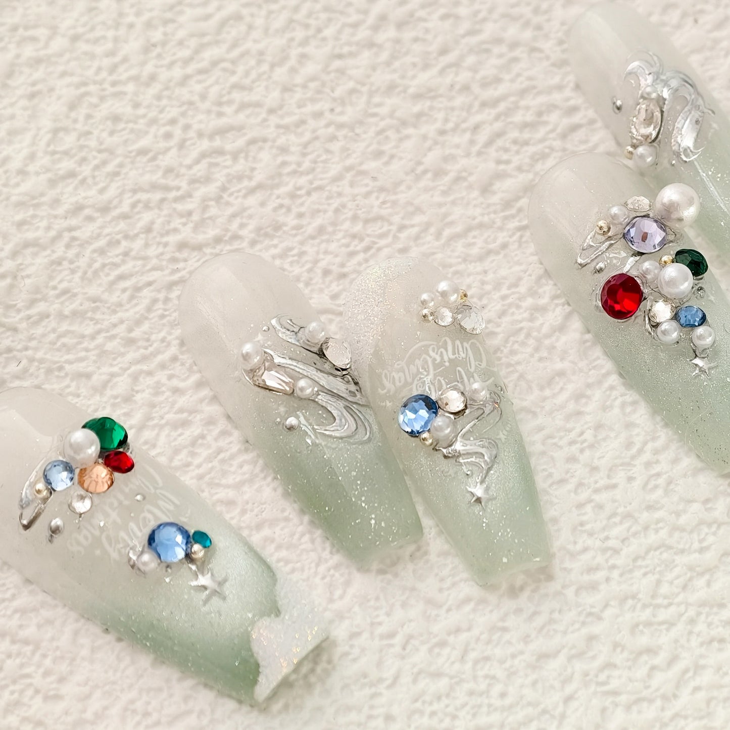 Hello Claws | Merry Christmas Tree Nail Deco Sticker