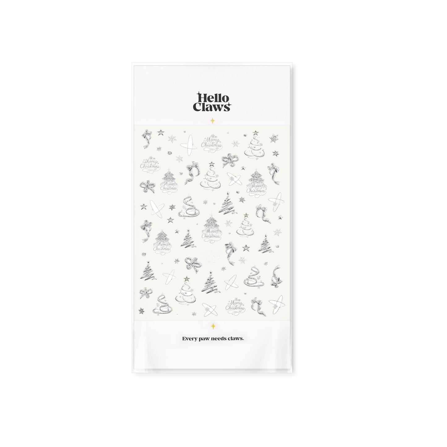 Notebook with Christmas-themed design and 'Hello Clove' branding on a white background