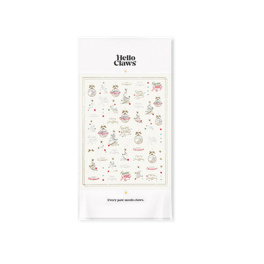 Hello Claws | Shell Christmas Tree Nail Deco Sticker