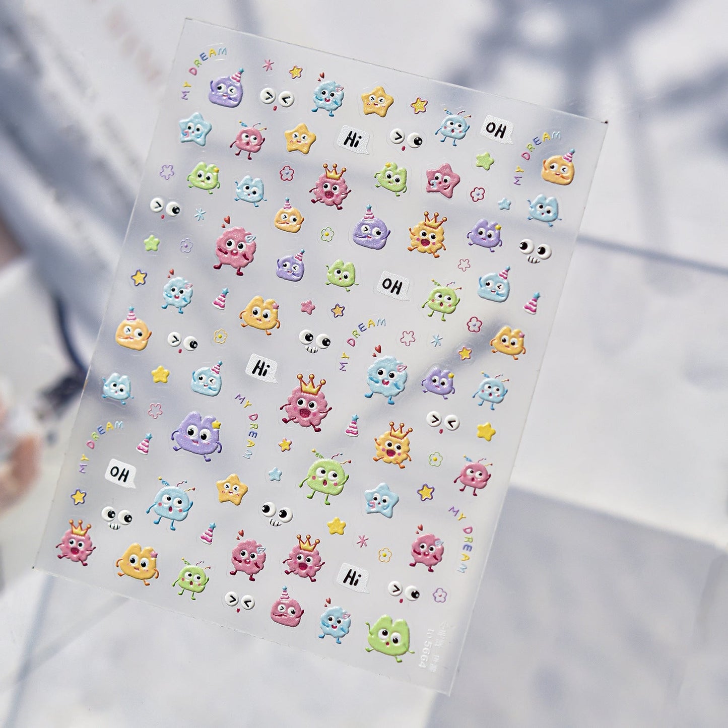 Hello Claws | Dot Graffiti Nail Deco Sticker 