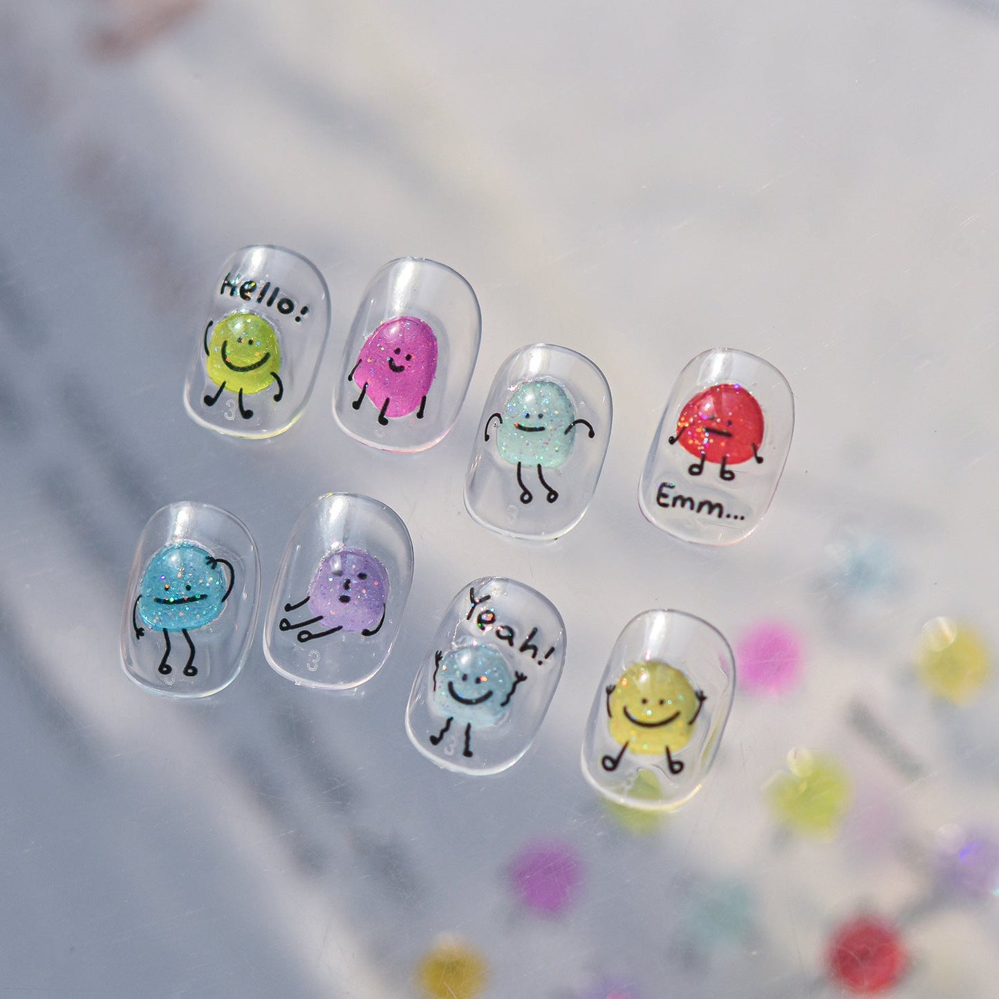 Hello Claws | Dot Graffiti Nail Deco Sticker 