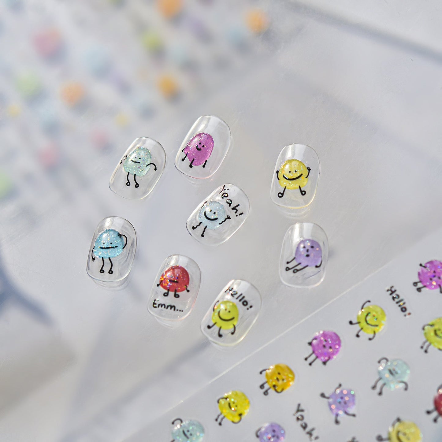 Hello Claws | Dot Graffiti Nail Deco Sticker 