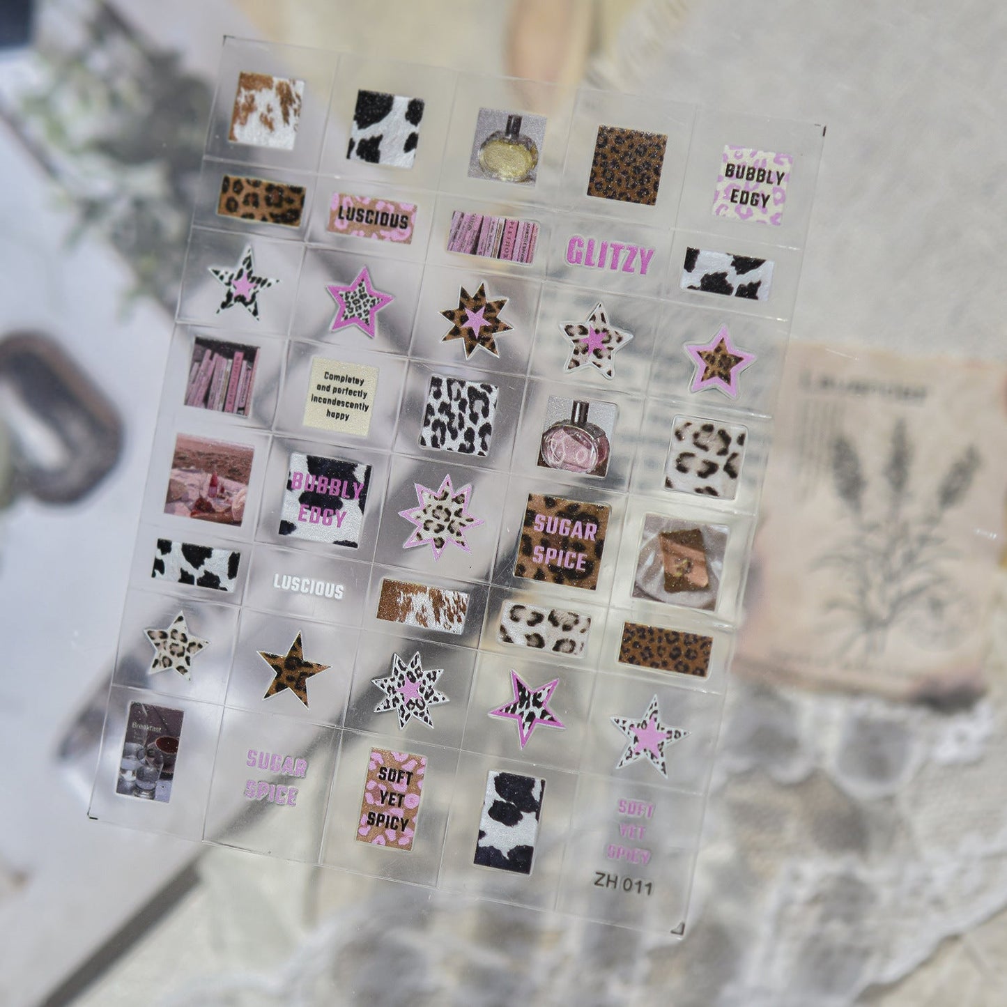 Hello Claws | Blythe Cartoon Transfer-style Nail Deco Sticker 