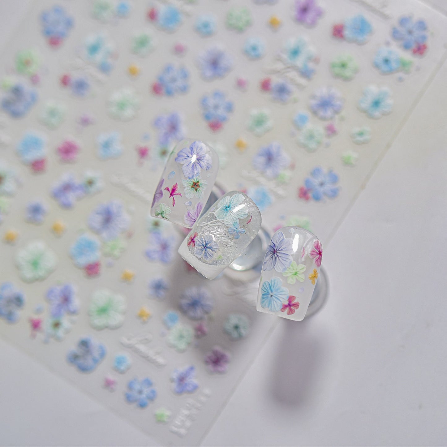 Hello Claws | Vintage Dried Flower Nail Deco Sticker 