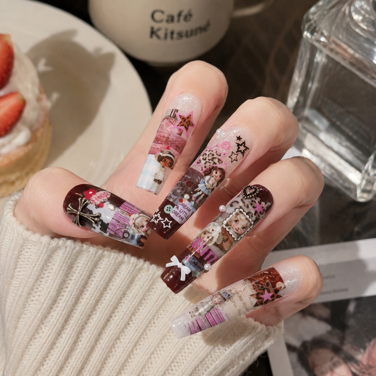 Hello Claws | Blythe Cartoon Transfer-style Nail Deco Sticker 