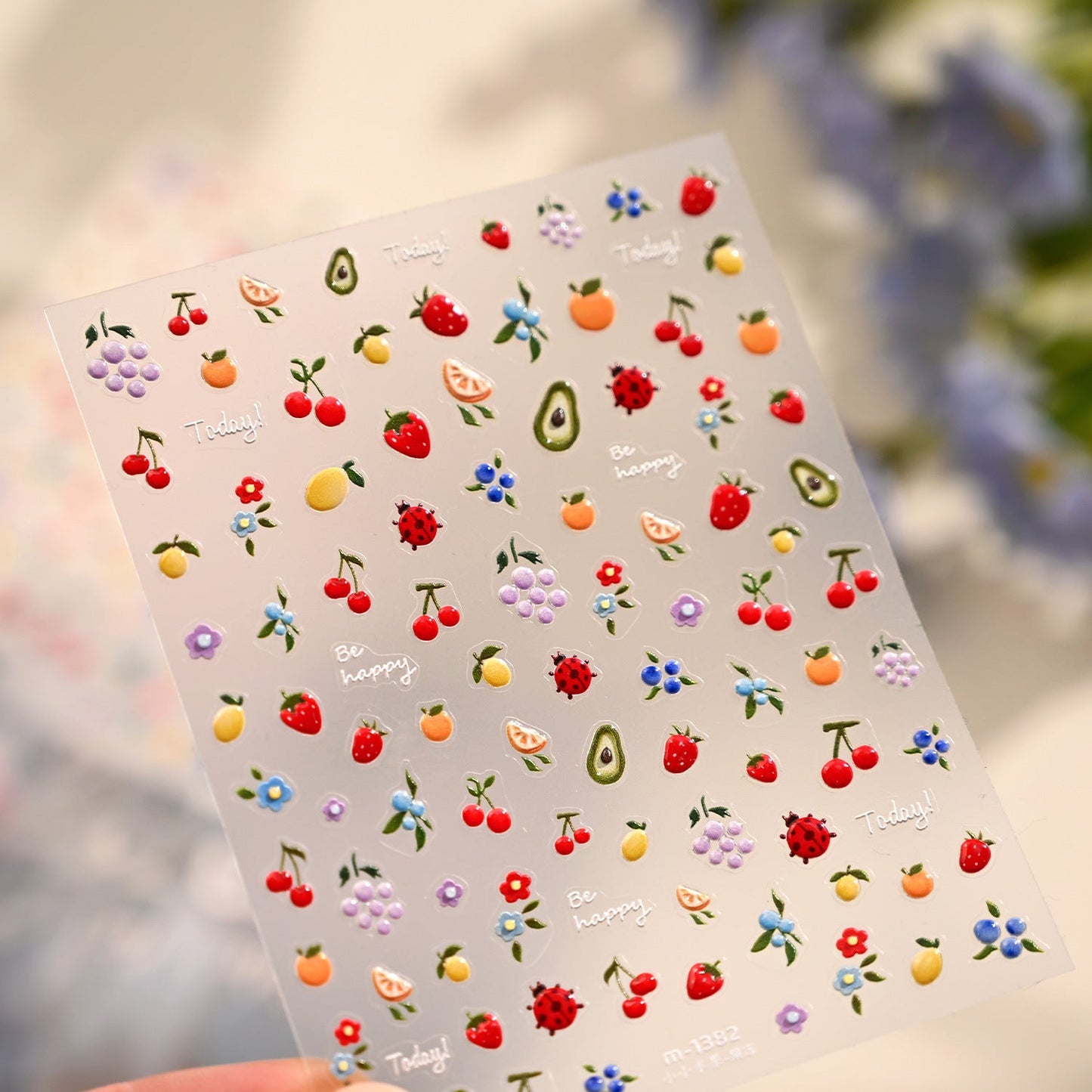 Hello Claws | Mini Fruit Nail Deco Sticker 