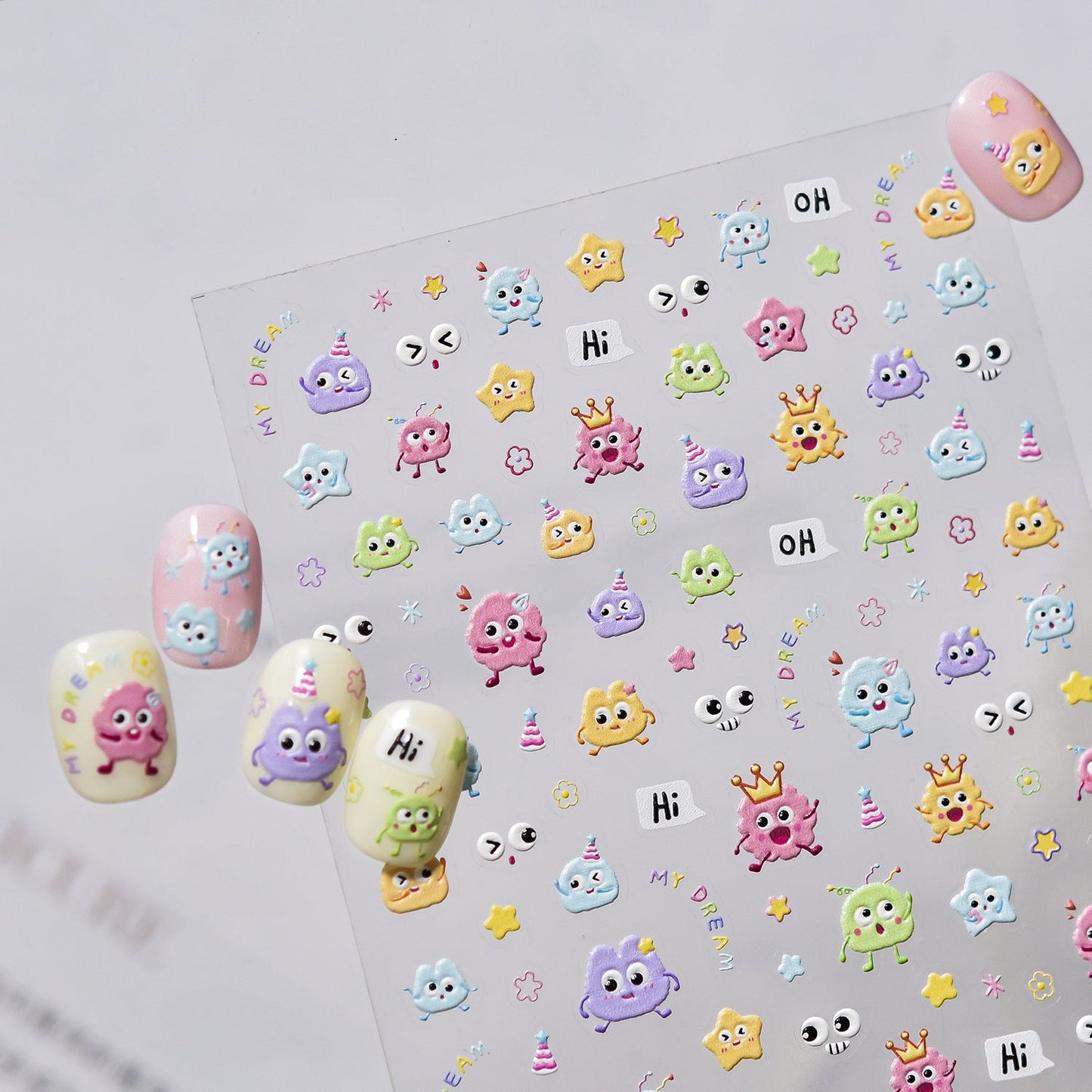 Hello Claws | Dot Graffiti Nail Deco Sticker 