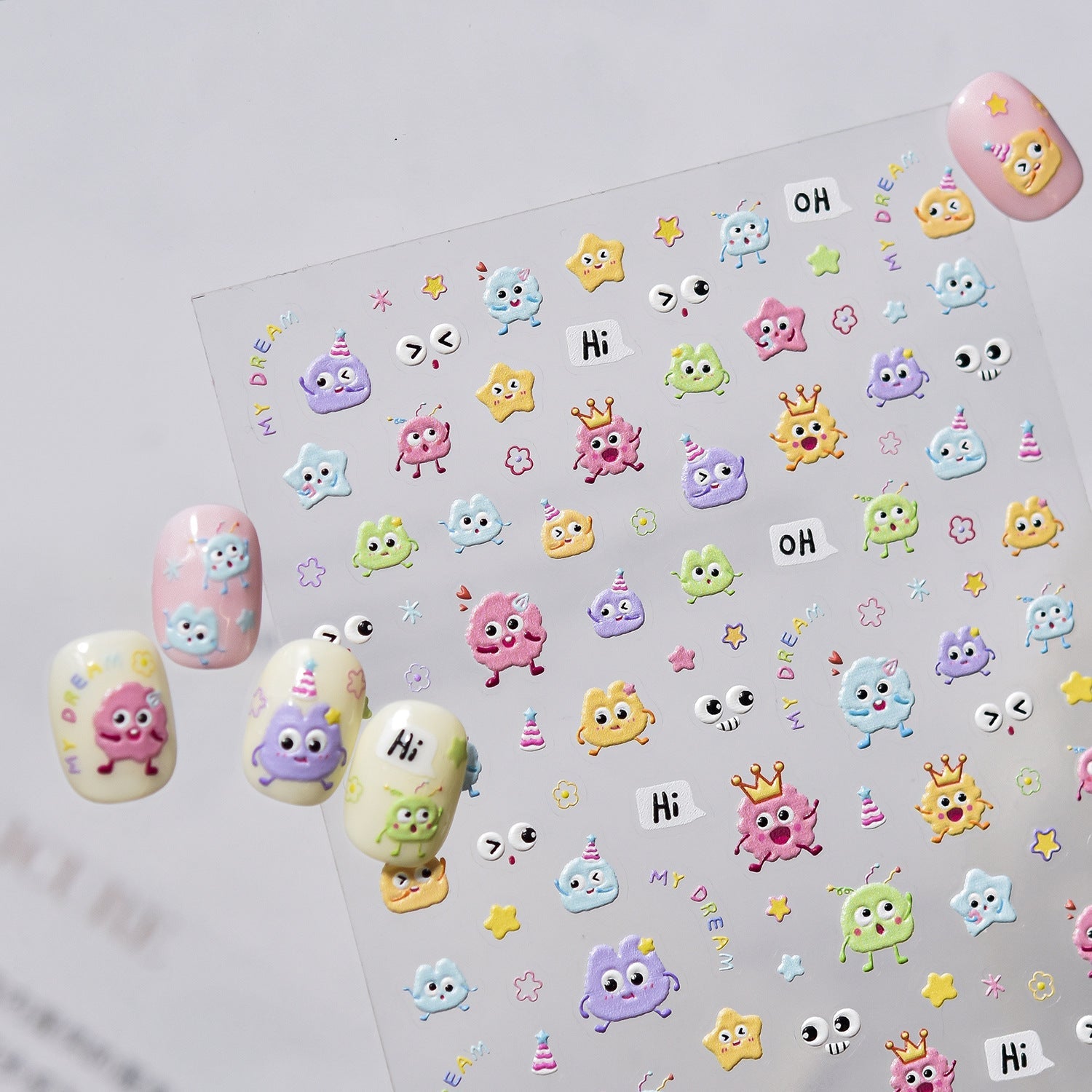 Hello Claws | Dot Graffiti Nail Deco Sticker 
