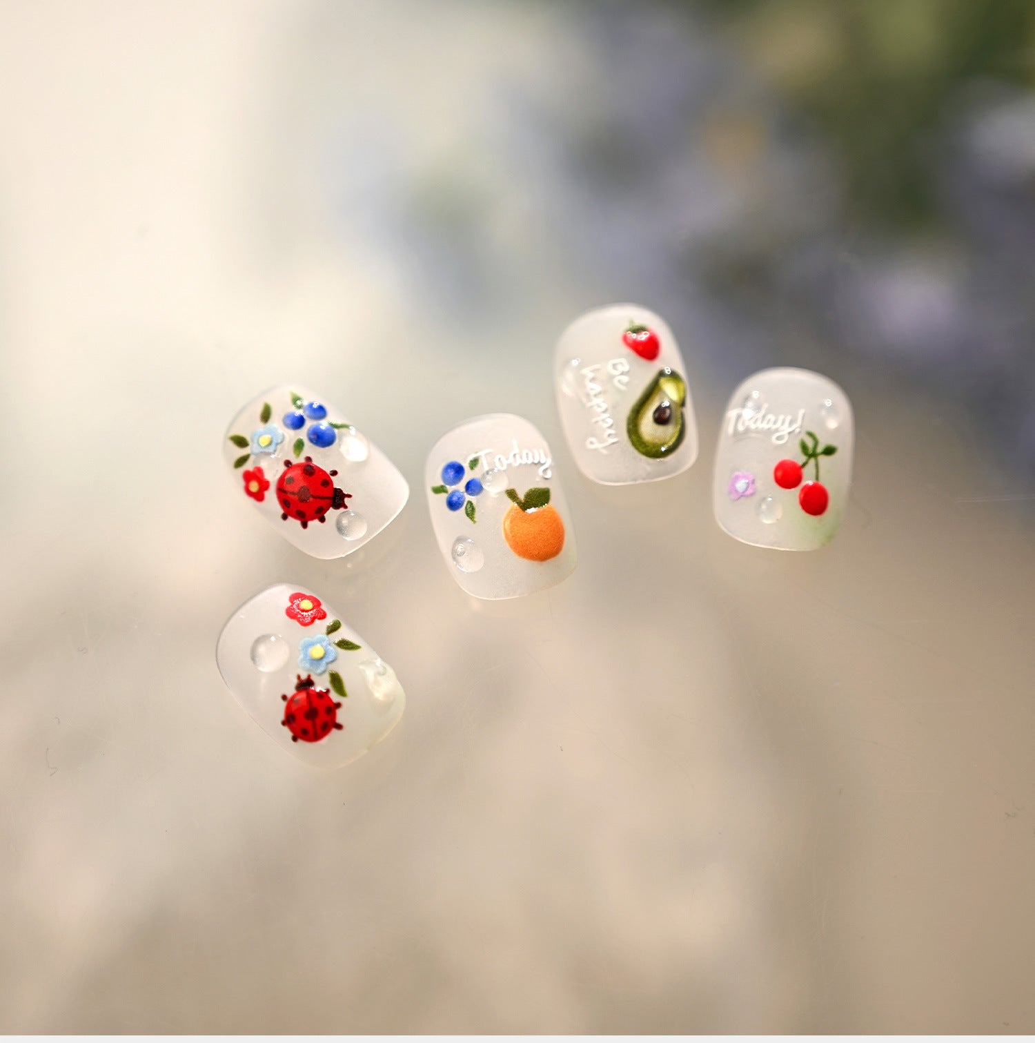 Hello Claws | Mini Fruit Nail Deco Sticker 
