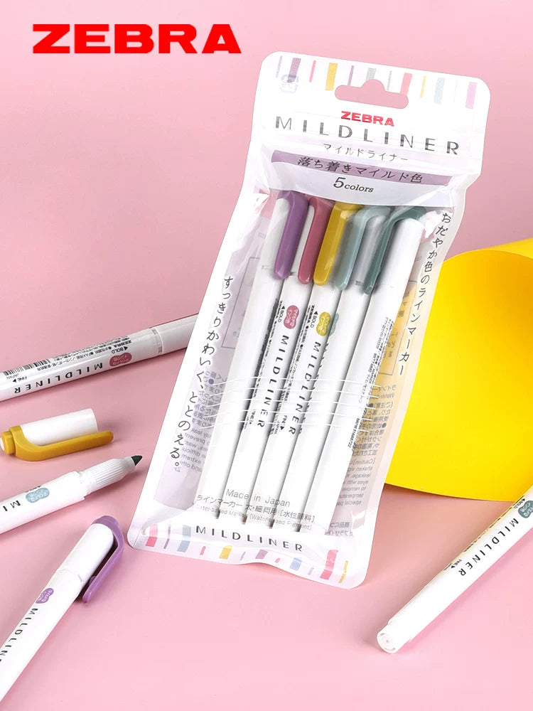 Zebra | Pen Mildliner Double Ended Highlighter 