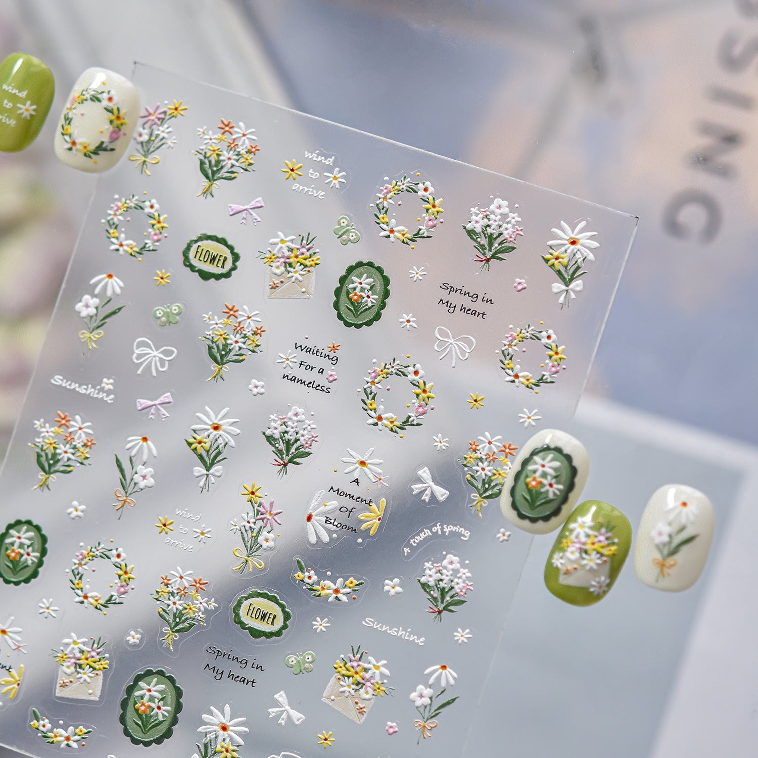 Hello Claws | Little Daisy Nail Deco Sticker 