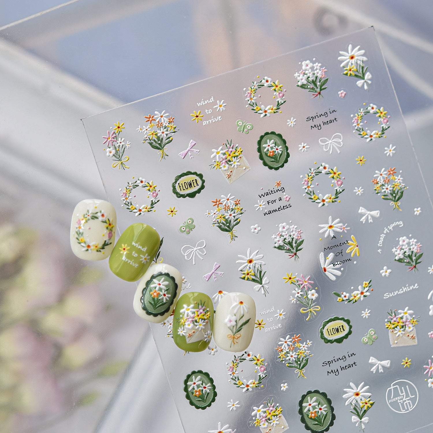 Hello Claws | Little Daisy Nail Deco Sticker 