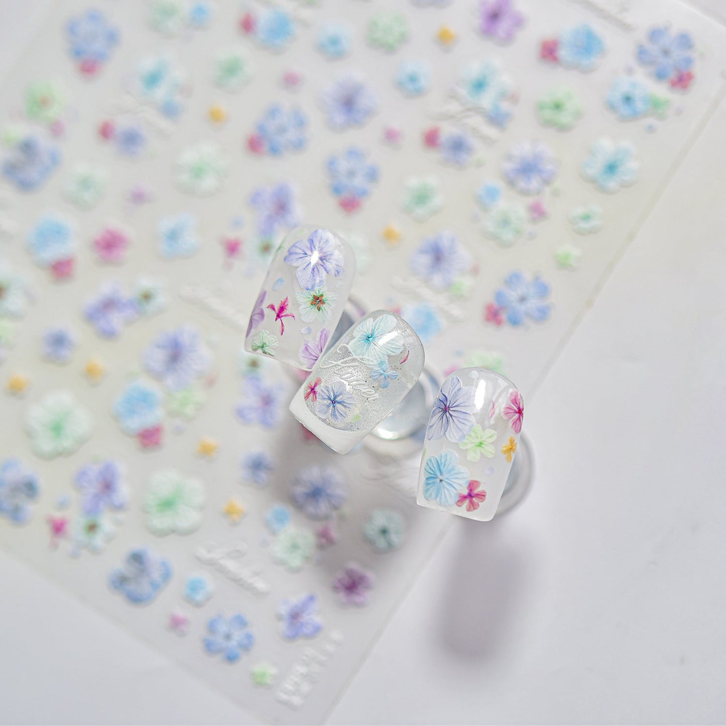 Hello Claws | Vintage Dried Flower Nail Deco Sticker 