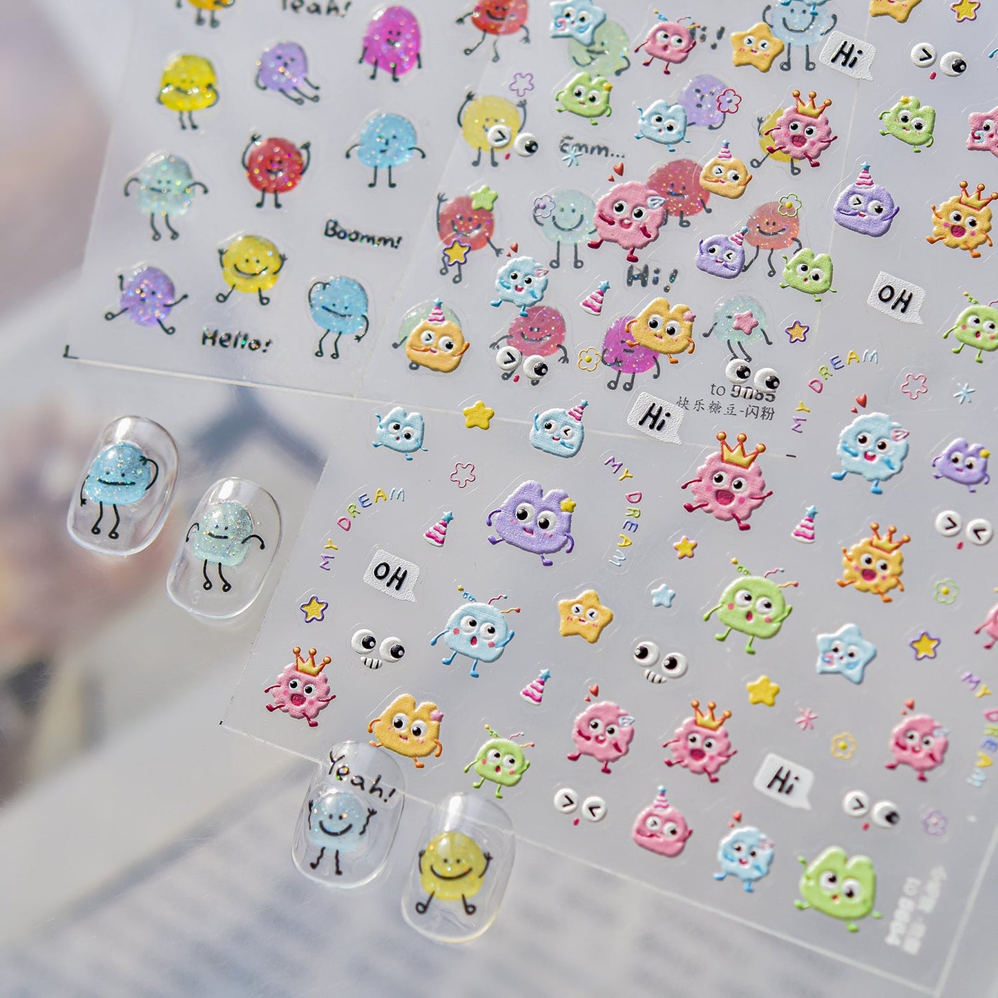 Hello Claws | Dot Graffiti Nail Deco Sticker 