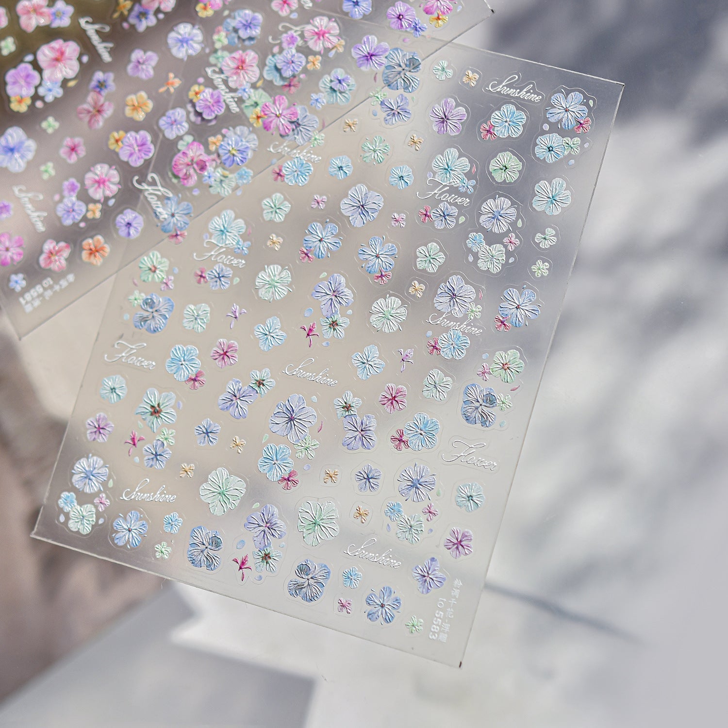 Hello Claws | Vintage Dried Flower Nail Deco Sticker 