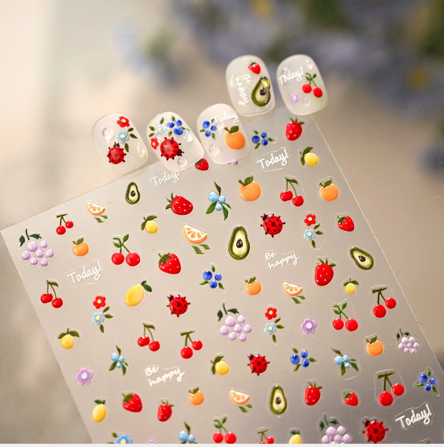 Hello Claws | Mini Fruit Nail Deco Sticker 